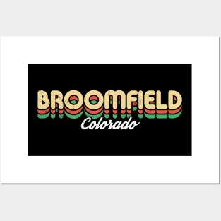 Retro Broomfield Colorado Posters and Art